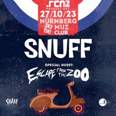 NEUE VERLOSUNG: .rcn präsentiert SNUFF, FR. 27.10.2023, Nürnberg, MUZ Club