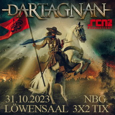 SONNTAG EINSENDESCHLUSS: .rcn Magazin präsentiert: DARDAGNAN, DI.  29.10.2023, NÜRNBERG, LÖWENSAAL