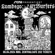 Neue Verlosung: .rcn Magazin präsentiert: THE LOMBEGO SURFERS, MO 21.04.2024, NÜRNBERG, ZENTRALCAFÉ