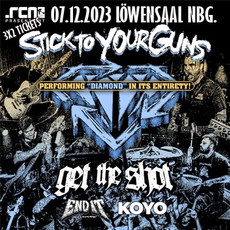 Morgen (Freitag) Einsendeschluss: .rcn präsentiert: Stick To Your Guns, Nürnberg, Hirsch