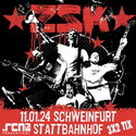 Morgen Einsendeschluss: .rcn präsentiert ZSK, Do. 11.01.2024, Schweinfurt, Stattbahnhof