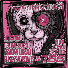 Donnerstag Einsendeschluss: .rcn präsentiert Samurai Pizza Cats & The Butcher Sisters