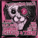 NEUE VERLOSUNG: .rcn Magazin präsentiert: SAMURAI PIZZA CATS & THE BUTCHER SISTERS, DO.  18.01.2024, NÜRNBERG, Z-BAU