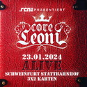 Neue Verlosung .rcn präsentiert: CORELEONI, Dienstag, 23.01.2024, Shweinfurt, Stattbahnhof