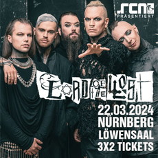 Wir verlosen Karten: .rcn präsentiert LORD OF THE LOST, FR. 22.03.2024, Nürnberg, Löwensaal