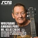 Zeitlos statt Zeitgeist: .rcn präsentiert: Wolfgang Ambros Pur, Mi. 03.07.2024, WÜ-Kulturtage Gut Wöllried