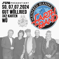 NEU: .rcn präsentiert: MANFRED MANN'S EARTH BAND, SO. 07.07.2024, WÜ-Rottendorf, Kulturtage Gut Wöllried Open Air