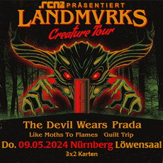 Neue Single, neue Verlosung: .rcn präsentiert LANDMVRKS, Do. 09.05.2024, Nürnberg, Löwensaal