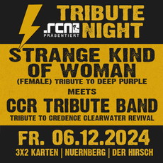 .rcn präsentiert: TRIBUTE NIGHT - STRANGE KIND OF ...