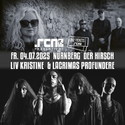 Dienstag Einsendeschluss .rcn präsentiert: LIV KRISTINE UND LACRIMAS PROFUNDERE, Fr. 04.07.2025, Nürnberg, Der Hirsch