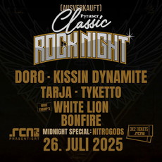 Melodicrock-Himmel: .rcn präsentiert Pyraser Classic Rock 2025, 26.07.2025 Brauereigutshof Pyras, Thalmässing
