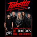 Neuzugang bei den Verlosungen: .rcn präsentiert TYKETTO, Di., 30.09.2025, Nürnberg, Der Hirsch