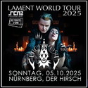 Zuwachs bei unseren Verlosungen: .rcn präsentiert LACRIMOSA, So. 05.10.2025, Nürnberg, Der Hirsch