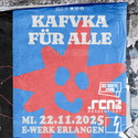 Update Verlosung: .rcn präsentiert Kafvka, Mittwoch 22.10.2025, Erlangen, E-Werk