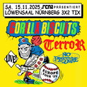 Morgen Freitag (14.11.) Einsendeschluss: .rcn präsentiert GORILLA BISCUITS, Fr., 15.11.2025, Würzburg, Posthalle