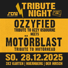 .rcn präsentiert: TRIBUTE NIGHT - OZZYFIED MEETS M ...