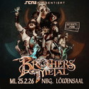 Melodischer Viking-Stampfmetal: .rcn präsentiert: BROTHERS OF METAL, Mi. 25.02.2026, Nürnberg, Löwensaal