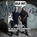 .rcn präsentiert ANTHRAX, Di. 02.06.2026, Nbg. Löwensaal...