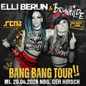 Morgen, Samstag, Einsendeschluss: .rcn präsentiert: ELLI BERLIN & BRUNHILDE, Mi. 29.04.2026, Nbg- Hirsch
