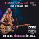 Frisch wie der Frühling: .rcn präsentiert: JOANNE SHAW TAYLOR, Do. 28.05.2026, Nbg-Löwensaal