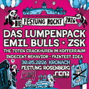 Fast ausverkauft: .rcn präsentiert: DIE FESTUNG ROCKT 2026, Sa. 30.05.2026, Kronach